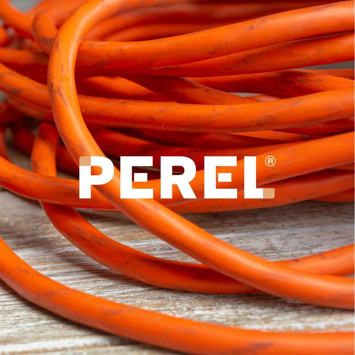 Actual product image Velleman EXTENSION CABLE - 40 m - ORANGE - FRENCH SOCKET (40 m, CEE 7/5)