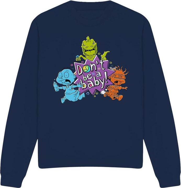 Actual product image Rugrats Unisex Adult Babies Run For The Hills Sweatshirt (XXL)