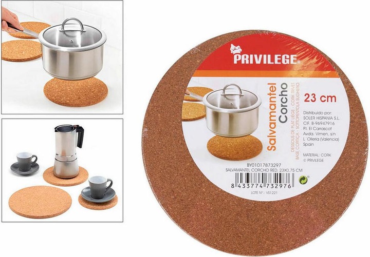 Produktbild Privilege Untersetzer 23 x 0,75 cm (12 Stück) (23 x 0,75 cm) (12 x)