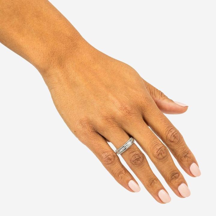 Produktbild Buddha to Buddha Edwin Mini Ring Silber 809 63 (63, 925 Silber)