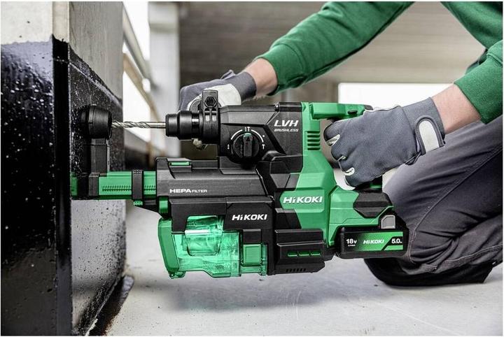 Immagine prodotto Hikoki Trapano a percussione e scalpello a batteria DH1826DAW2Z, SDS-plus