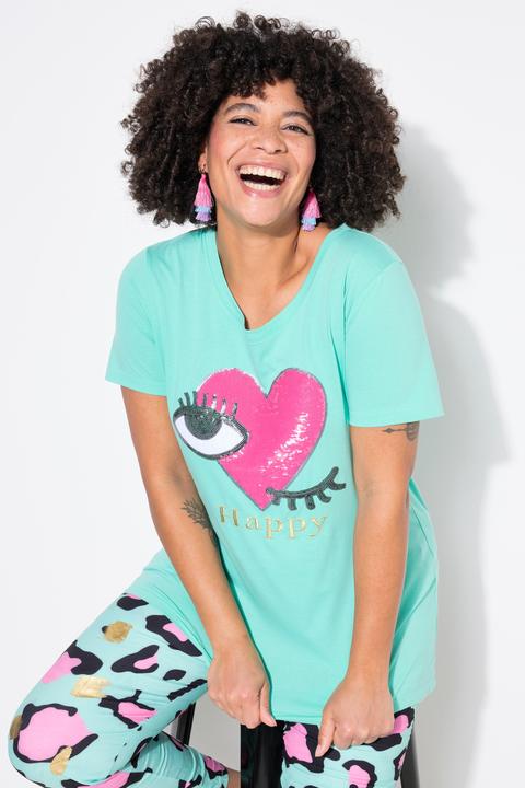 Produktbild Angel of Style T-Shirt, A-Linie, Augen-Herz (50)