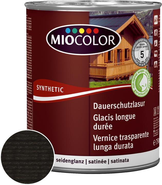 Immagine prodotto Miocolor Dauerschutzlasur (Ebano, 0.75 l)