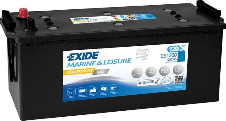 Immagine prodotto Exide Gel per attrezzature (12 V, 120 Ah, 760 A)