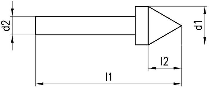 Actual product image Pferd Carbide mini burr KSJ