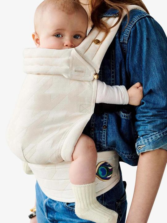Actual product image Artipoppe Baby carrier "Tweed W" beige small patterned
