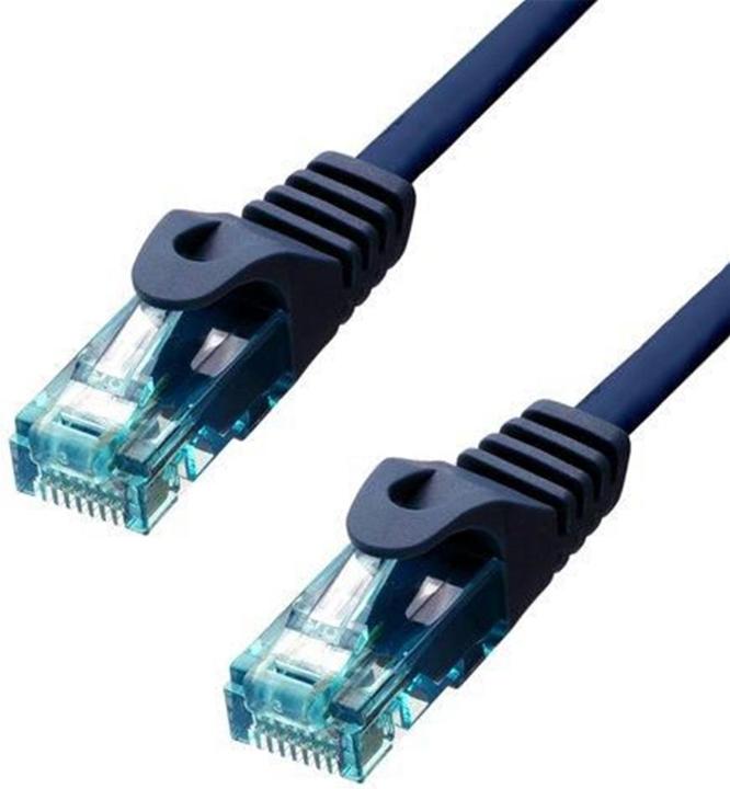 Actual product image ProXtend U/UTP CAT6A LSZH AWG 24 CU Blue 5M (U/UTP, CAT6a, 5 m)