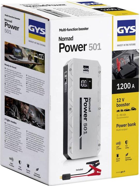 Produktbild GYS Nomad Power 501 (500 A, 16800 mAh)