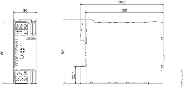 Produktbild Siemens Hutschienen-Redundanz-Modul (D