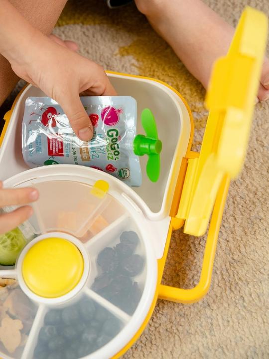Produktbild GöBe Lunchbox für Kinder mit Snackschleuder