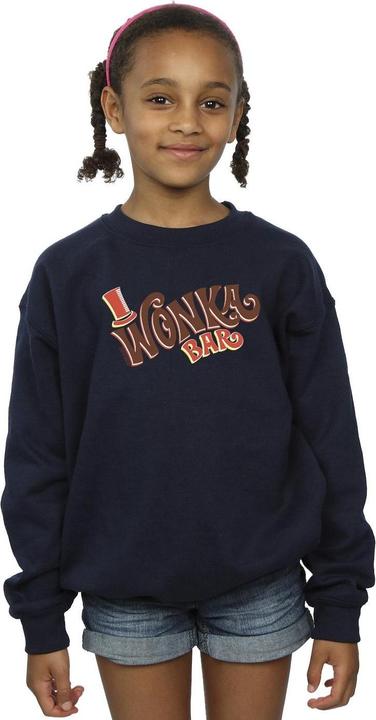 Produktbild Willy Wonka & the Chocolate Factory Bar Logo Sweatshirt Mädchen (104)