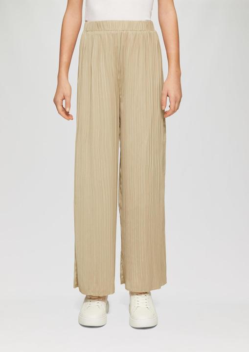 Produktbild S.Oliver Hose Plissierte Wide-Leg-Hose mit hohem Bund (170)