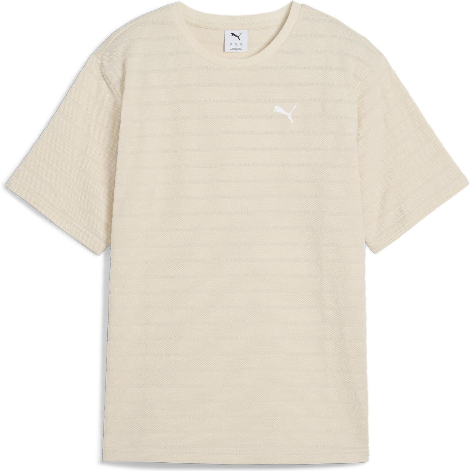 Puma, Herren, Sportshirt, ESS ELEVATED Relaxed Structured Tee (XS), Weiss, XS