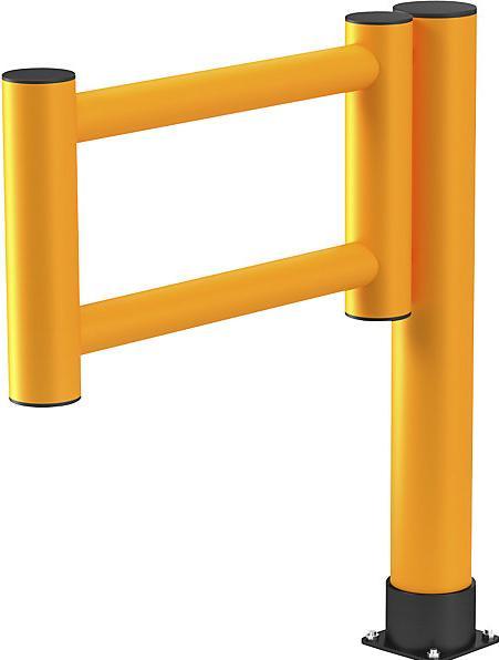 Actual product image Ampere Swing Gate, HxW 1.1 x 1 m, traffic yellow.