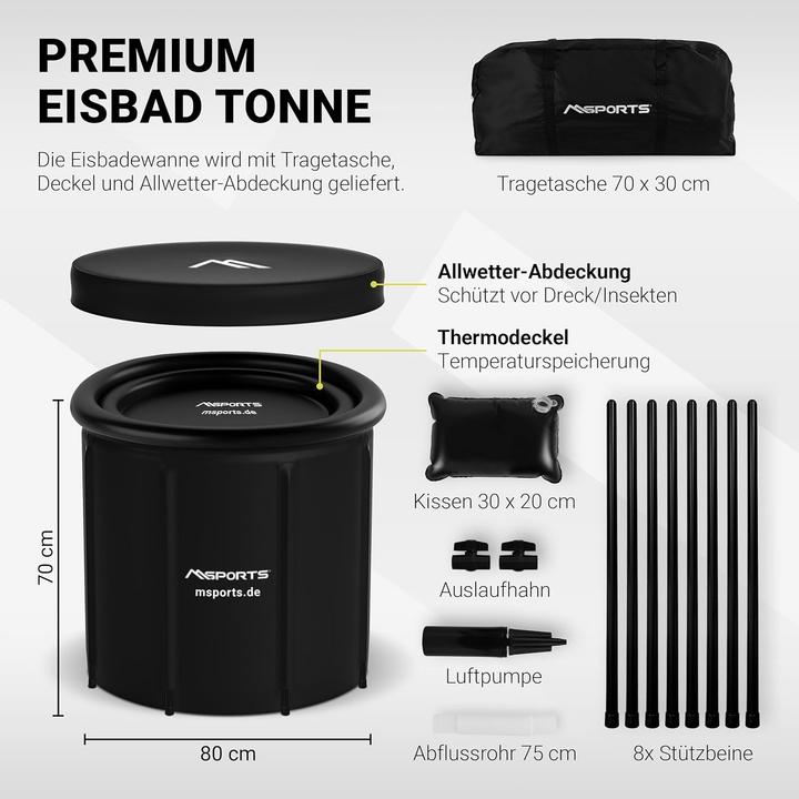 Image du produit Msports Eisbad-Set