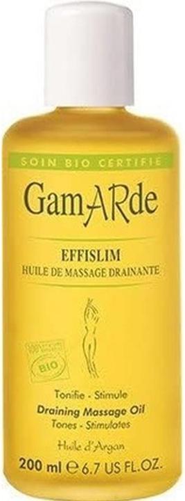 Gamarde Huile de massage BIO purifiante Argan - 200ml -