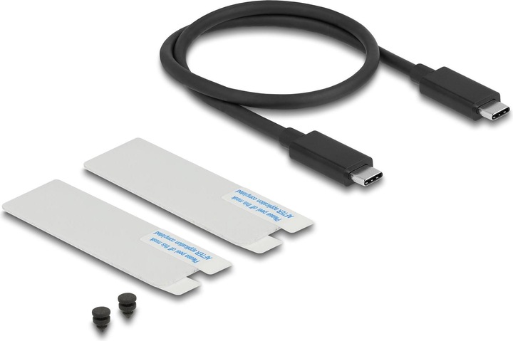 Produktbild Delock USB4 40 Gbps Gehäuse für 1 x M.2 NVMe SSD (M.2 2280)