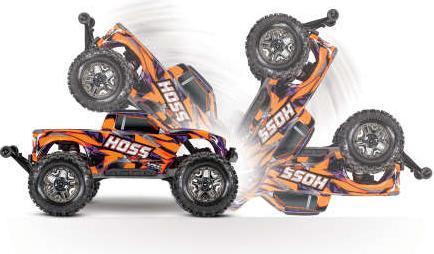 Produktbild Traxxas Hoss Elektro Brushless Monster Truck 4WD 1:10 RTR orange (RTR Ready-to-Run)