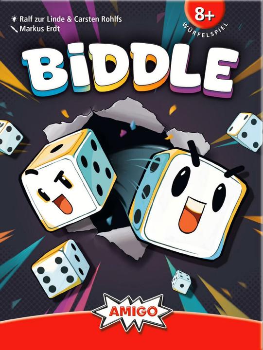 Actual product image Amigo Biddle (German, 2 - 5 Players)