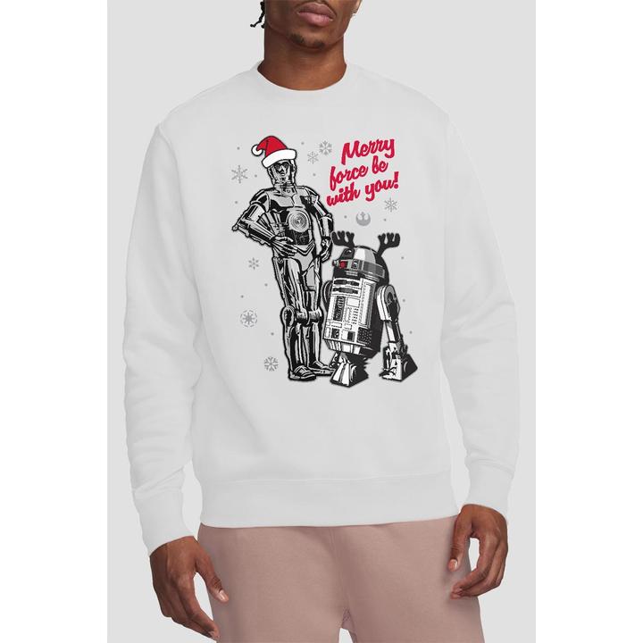 Produktbild Star Wars Merry Christmas Droids Sweatshirt (L)