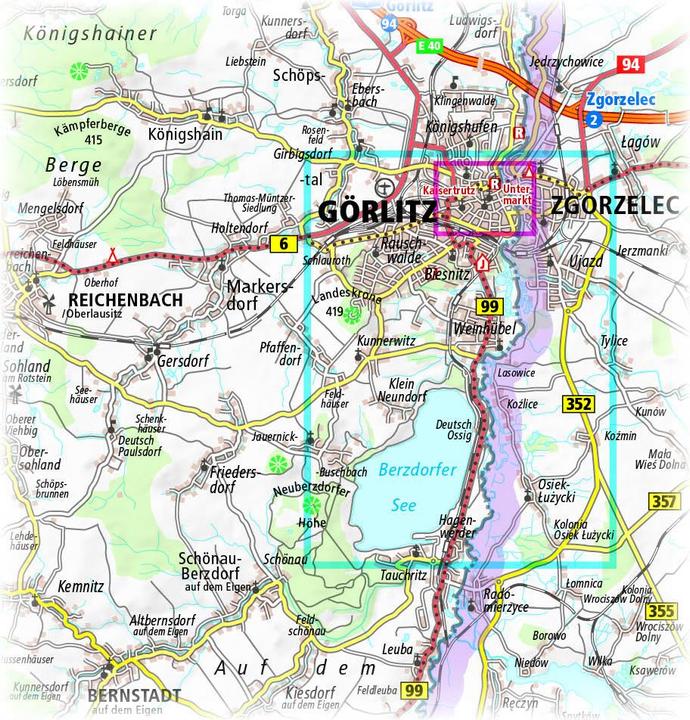 Actual product image Görlitz. City map 1:14 000 14000