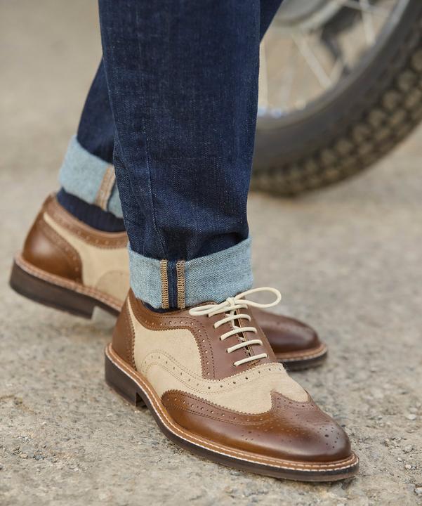 Image du produit Joe Browns Premium Leather Lace-Up Leather Brogues (46)