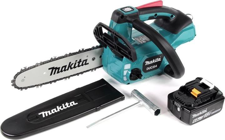 Actual product image Makita DUC 254 G1 Battery chainsaw 18 V 25 cm Brushless + 1x battery 6.0 Ah - without charger (Battery chain saw)