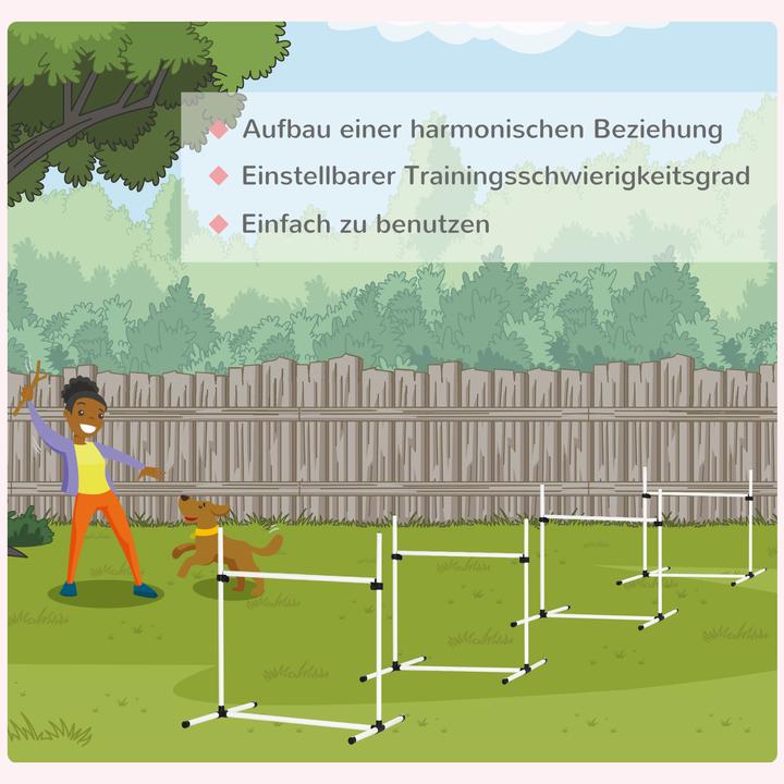 Image du produit PawHut Kit de haies Agility (Taille unique, Agility)