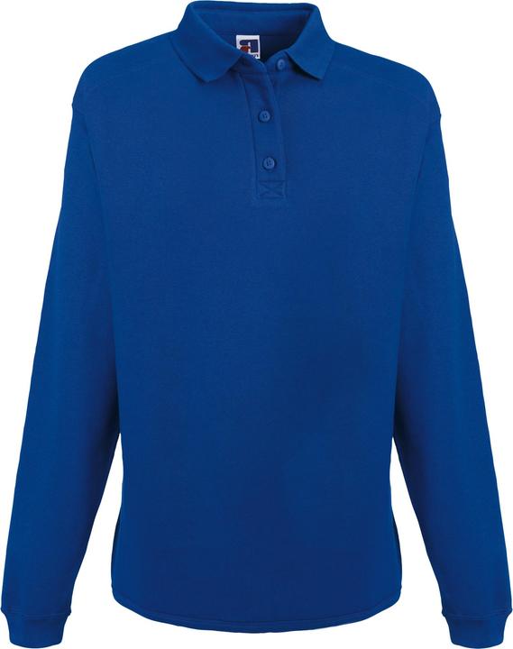 Actual product image Russell Europe sweatshirt with button placket and collar (XS)