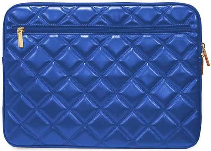 Actual product image Guess Sleeve GUCS14ZPSQSSGB 14" niebieski/blue Quilted 4G (14")