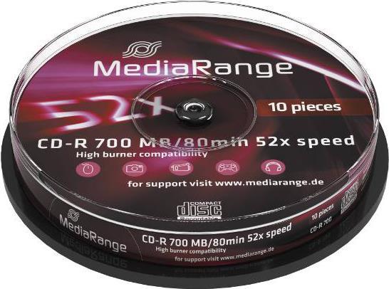 Actual product image MediaRange CD-R (10 x)
