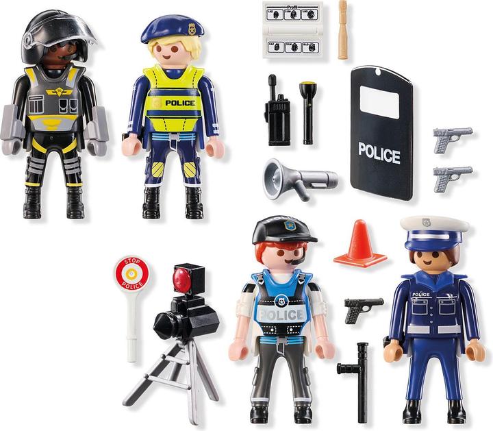 Actual product image Playmobil Police figure set (71730, Playmobil Action Heroes)