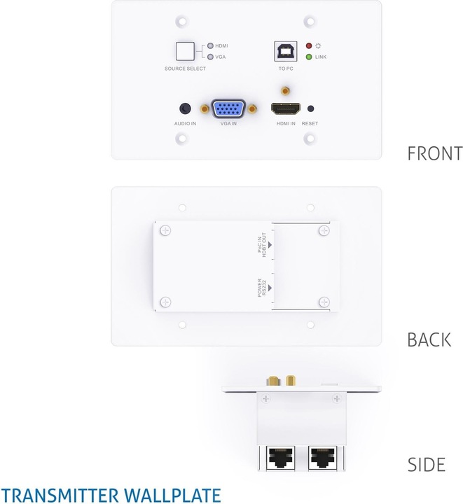 Produktbild Puretools AV-Verteilungssystem PT-PK100 HDMI, VGA, HDBaseT