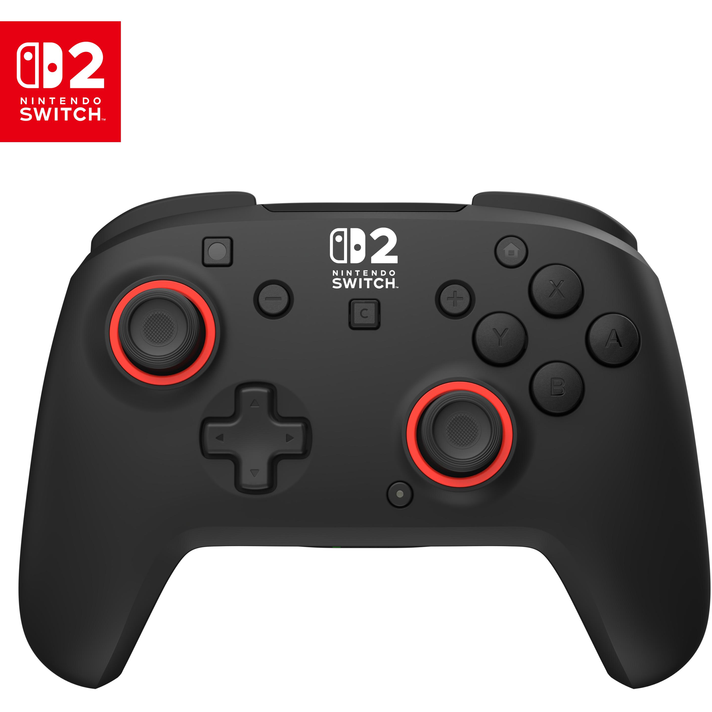 Turtle Beach REMATCH - Wireless Controller (Switch, Switch 2, Switch Lite, Switch OLED), Controller gaming, Nero