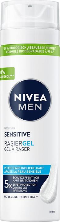 Produktbild NIVEA MEN Sensitive (200 ml, Rasiergel)