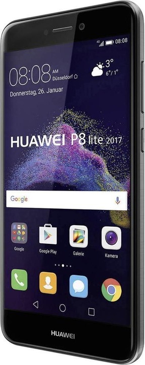 Produktbild Huawei P8 Lite 2017 (16 GB, Black, 5.20", Hybrid Dual SIM, 12 Mpx, 4G)
