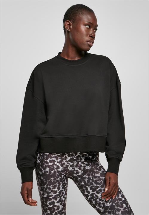 Produktbild Urban Classics Ladies Oversized Terry Crewneck black L (L)