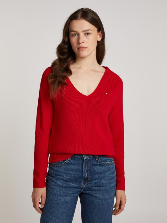 Produktbild Tommy Hilfiger Co Cardi Stitch V-Nk Ls (XL)