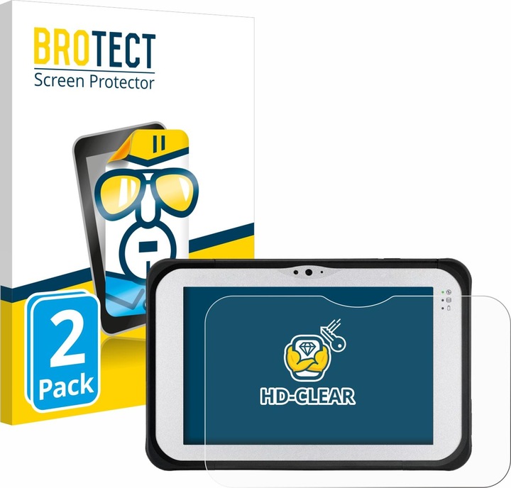 Produktbild BROTECT Schutzfolie Displayschutz Klar (2 Stück, Toughpad FZ-M1)