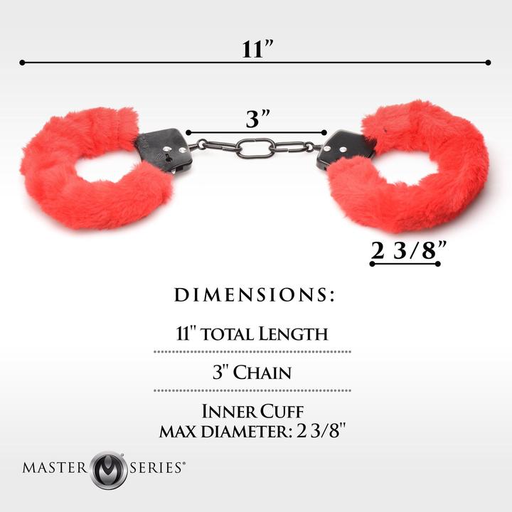 Produktbild Master Series Cuffed in Fur Furry Handcuffs