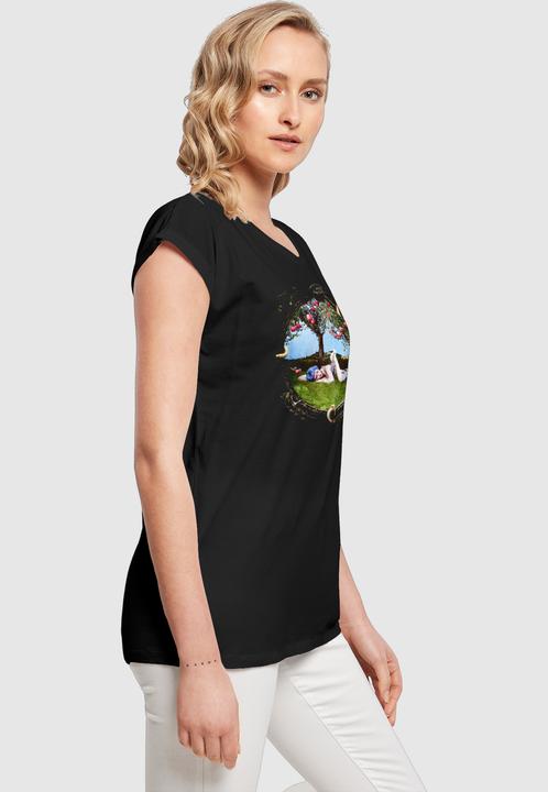 Produktbild Merchcode Ladies Ashnikko - Apple Picture Extended Shoulder Tee - 170099 (S)