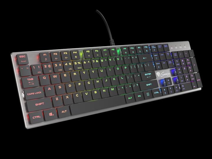 Image du produit Genesis Clavier Thor 420 RGB USB AZERTY US anglais (USA, Filaire)