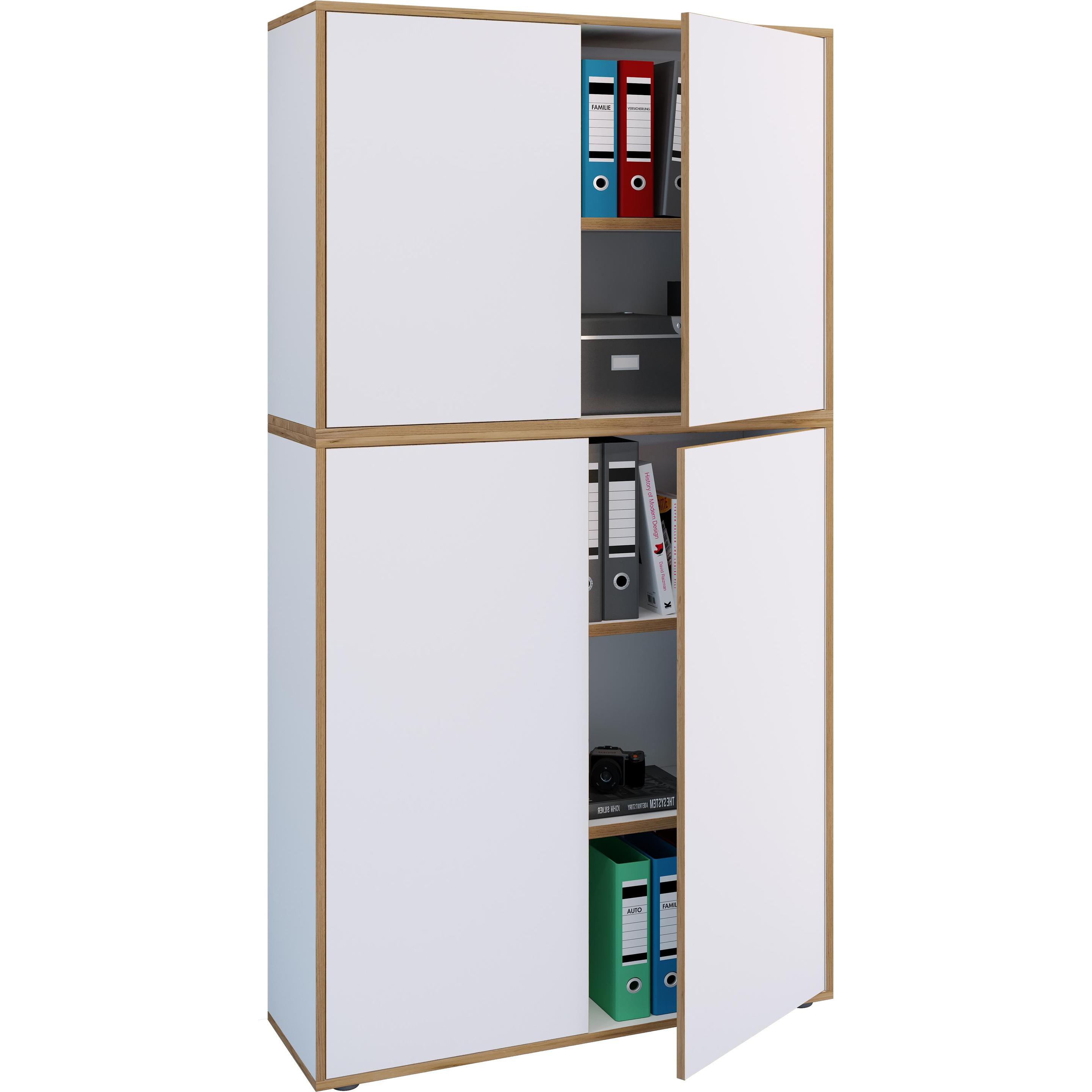 VCM, Aktenschrank, Büroschrank Sideboard Salia 5fach B100