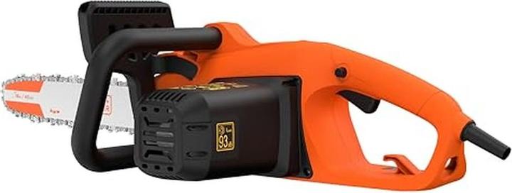 Actual product image Black & Decker 2000 watt chainsaw, 40cm bar length, tool-free chain tensioner (Electric chain saw)