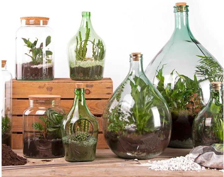 Actual product image Esschert Design Terrarium Bottle S