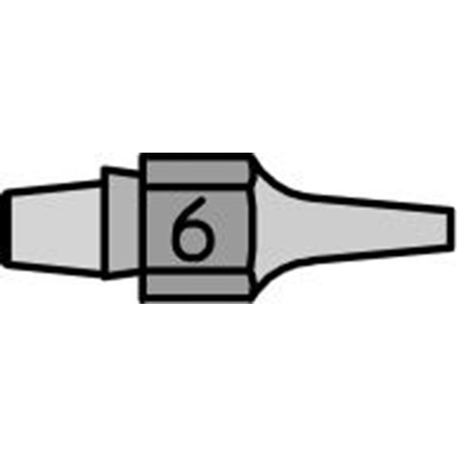 Weller Erem Saugdüse Serie DX, DX 116/1,2 mm, 2,7 mm, Lötgerät Zubehör