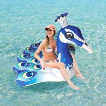 Jet Lag aufblasbare Matratze Pfau 150cm
