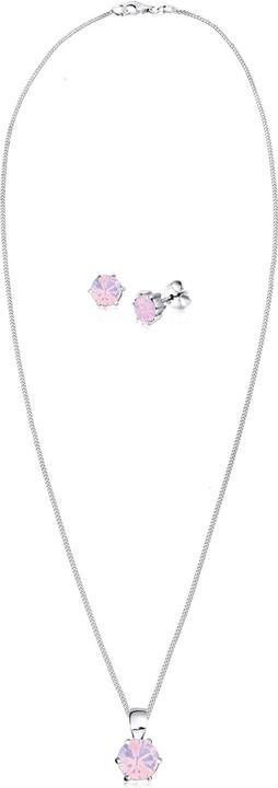 Produktbild Elli Schmuckset Basic Kristalle Silber (925er Sterling Silber)