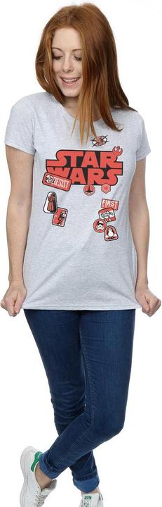 Produktbild Star Wars The Last Jedi Badges TShirt (M)
