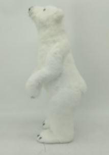 Christmas To Decoration Bear Christmas Touch, 63 cm, white